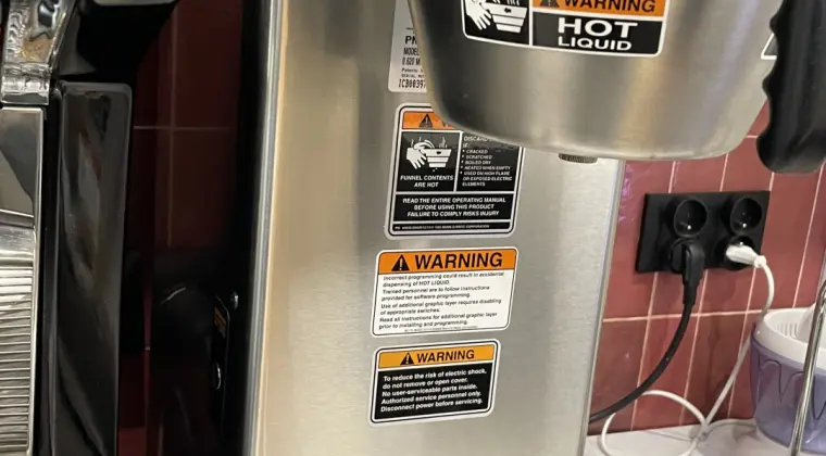 profesjonalny ekspres przelewowy BUNN