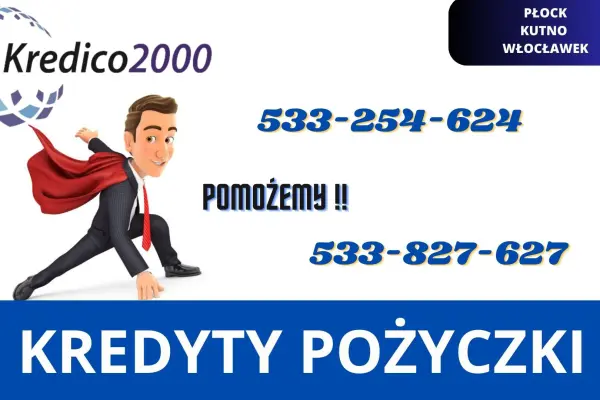 Pożyczka od Kredico2000 czeka!