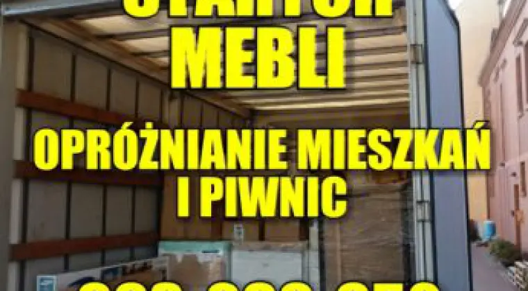 WYWÓZ  MEBLI LUBLIN Świdnik i okolice ! Opróżnianie piwnic i mieszkań