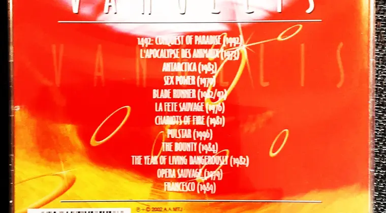 Polecam Znakomity Album CD VANGELIS The Best CD
