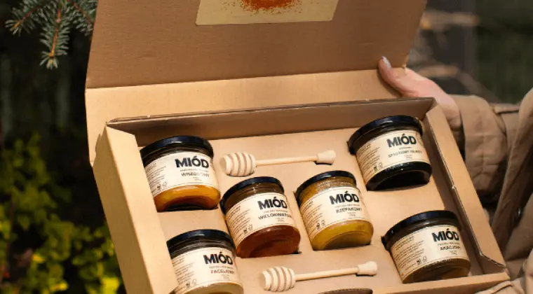 Polskie Miody Naturalne 1kg, 400g lub 250g. Jednoodmianowe i z owocami