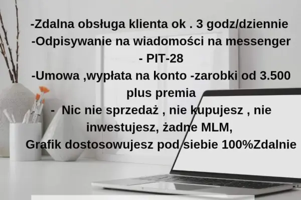 Specjalista ds. promocji -Praca zdalna