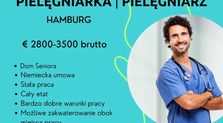 Pielęgniarka/Pielęgniarz - Dom Seniora - HAMBURG