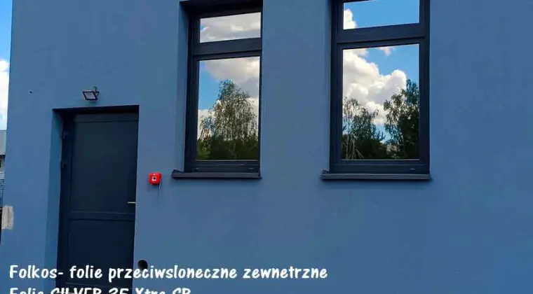 Folia zewnętrzna przeciwsłoneczna na okna , witryny, świetliki dachowe....Folia z filtrem UV i IR