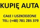 Kupię samochód zarejestrowany w PL lub DE