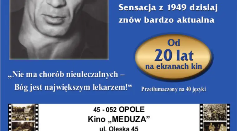 OPOLE Fenomen Bruno Groening FILM od ponad 20 lat na ekranach kin!