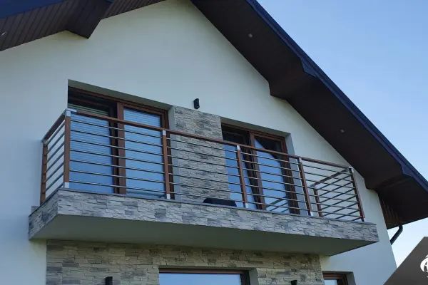 Balustrada tarasowa Fello STANDARD balkon taras aluminium barierka