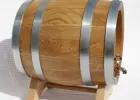Beczka dębowa 3 litry Szczelna i solidna na alkohol + kran mosiężny