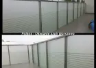 Oklejamy balkony w Warszawie- Folie matowe na szklane szyby balkonowe -Usługa oklejania balkony Wawa