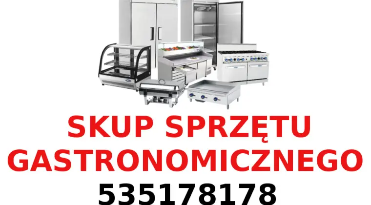 Skup wyposażenia gastronomicznego Skup urządzeń gastro i mebli ze stal