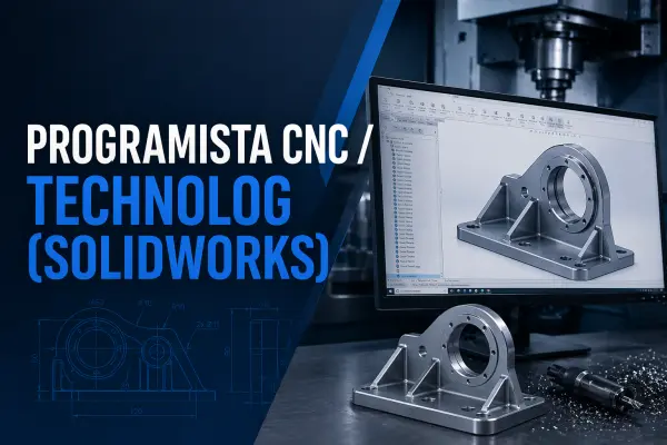 Programista CNC / Technolog (SolidWorks) (m/k) / Lubartów