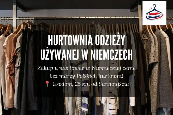 Odzież używana z Niemiec – Mix damsko-męsko-dziecięcy - hurt