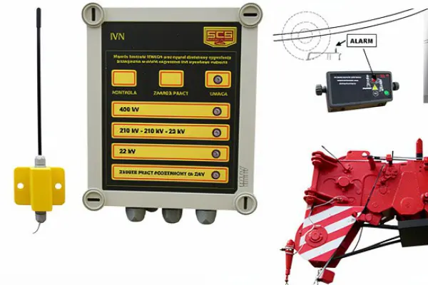 SYGNALIZATOR / CZUJNIK WYSOKIEGO NAPIĘCIA – ŻURAW / DŹWIG