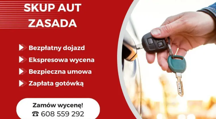 Skup aut Poznań i Wielkopolska 608-55-92-92