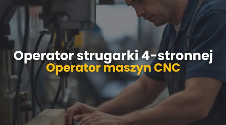 Operator strugarki 4-stronnej