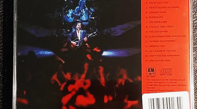 Polecam Znakomity Album CD CHRIS de BURGH -Album Live From Dublin