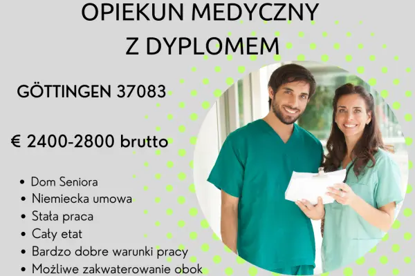 ..:: OPIEKUN MEDYCZNY Z DYPLOMEM - GÖTTINGEN 37083 ::..