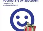 Pochwal się świadectwem i odbierz bon do allegro
