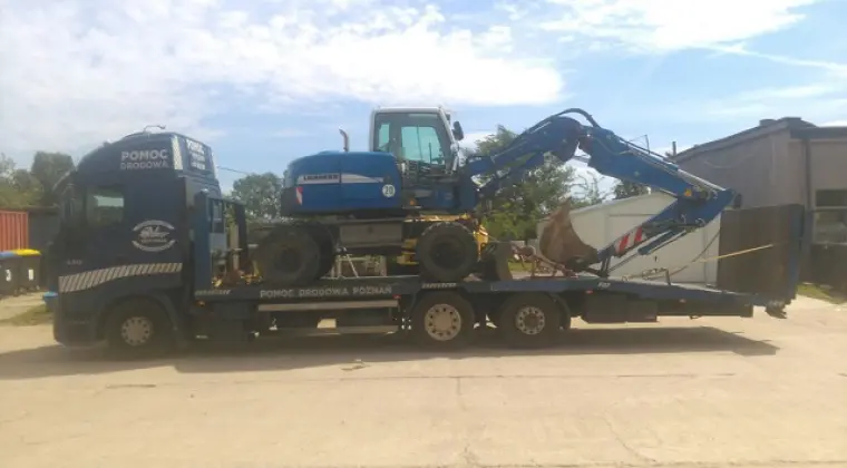 Transport wózków widłowych Poznań