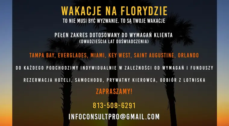 Wakacje na Florydzie