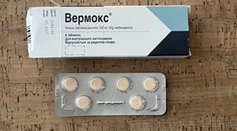 Vermox, Mebendazol, Wormil, (Zentel), Albendazol, Decaris, Iwermektyna, Ivermectin, Enterosgel