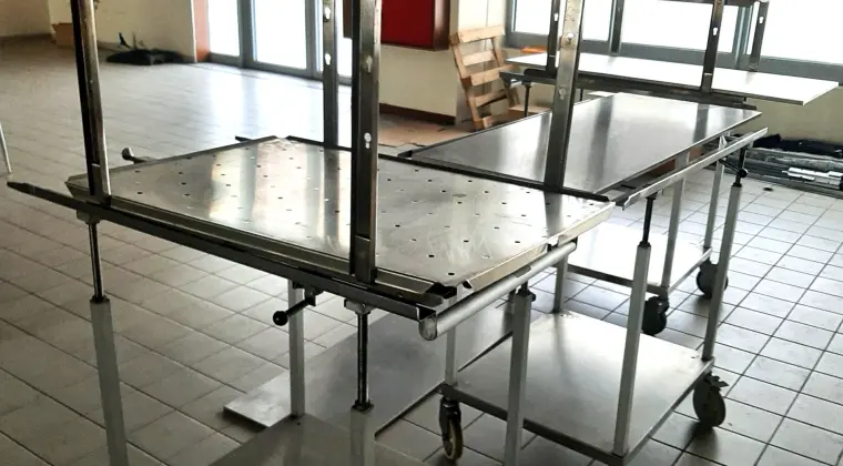 Sprzedam 5szt- Wózki transportowe- Stal Nierdzewna  Bardzo Stabilne