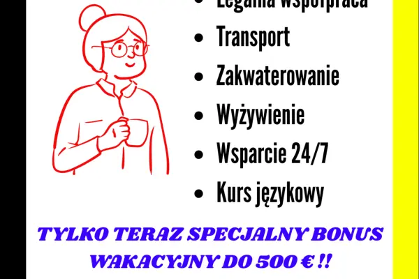 Dobre zarobki i sprawdzone zlecenia– opieka Niemcy