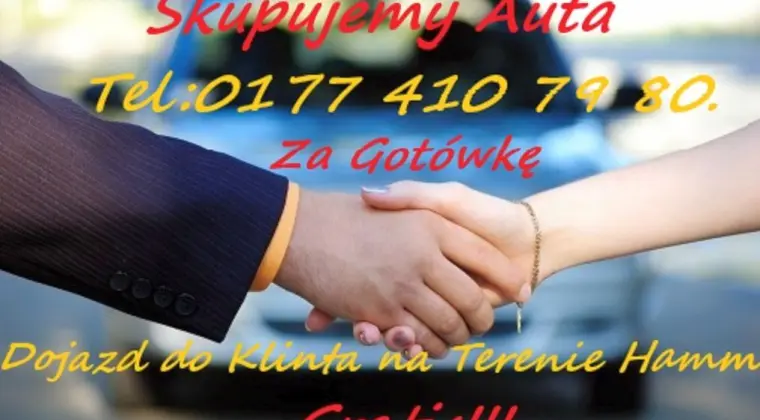 Skupujemy Auta- Motocykle za Gotówkę. 