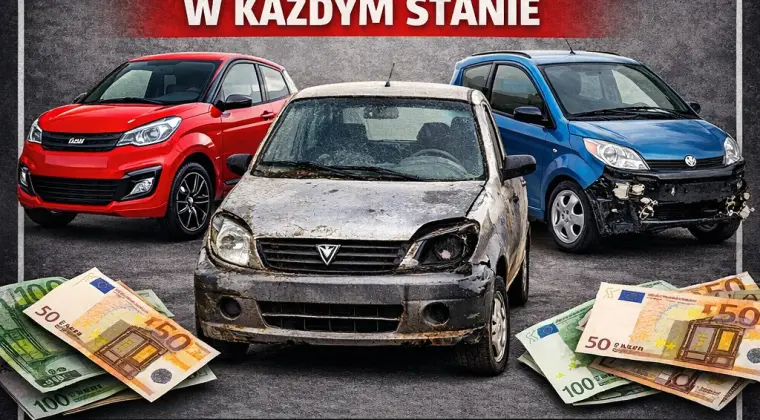 SKUP MICROCARÓW *MICROCAR* SPRAWNE I USZKODZONE