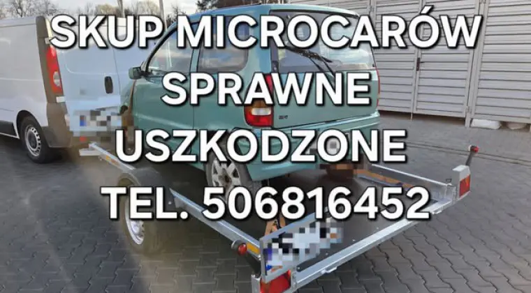 SKUP MICROCARÓW *MICROCAR* SPRAWNE I USZKODZONE
