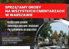 Sprzątanie grobów Warszawa i okolice