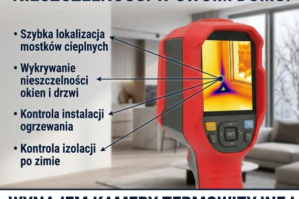 Kamera termowizyjna na podczerwień na wynajem - 100zł doba