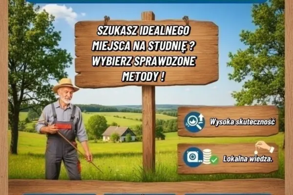 Szukanie żył wodnych pod studnie i gruntowe pompy ciepła