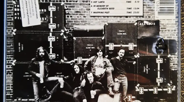CD Nowa- Polecam Kultowy Album CD The  ALLMAN BROTHERS BAND- At Fillmore