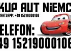 Skup Aut Niemcy | Wszystkie Marki | +49 152-190-001-06