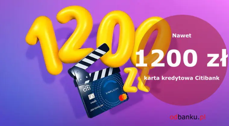 Zgarnij nawet 1200 zł premii z kartą Citi Simplicity