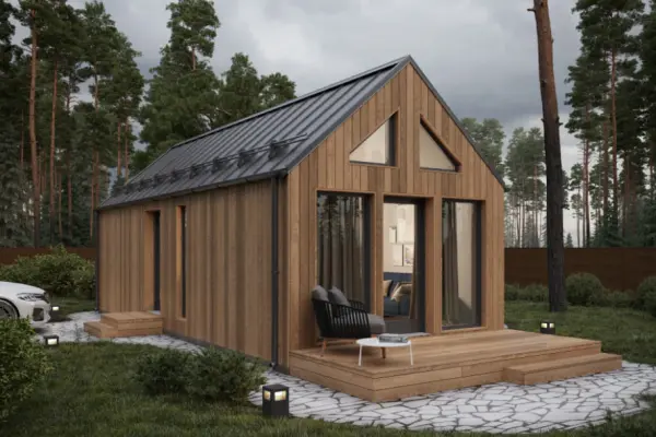 Modular House 38 m² with Terrace