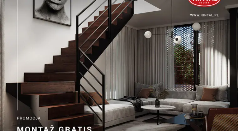 Schody Rintal w listopadzie montaż gratis