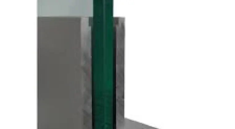 Profile do balustrady szklanej oraz ścianek szklanych - Komplet 2,5m