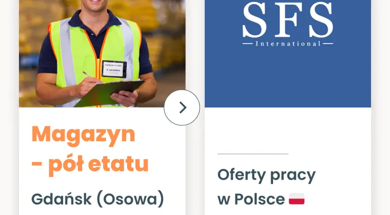 Pracownik magazynowy Gdańsk Osowa