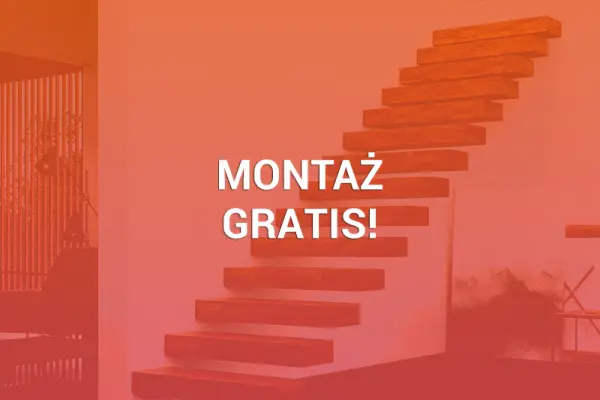 Schody z montażem gratis