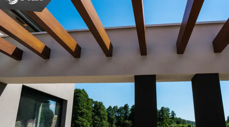 Fello Belka tarasowa pergola 250x100 Profil aluminiowy HomeKoncept taras hit