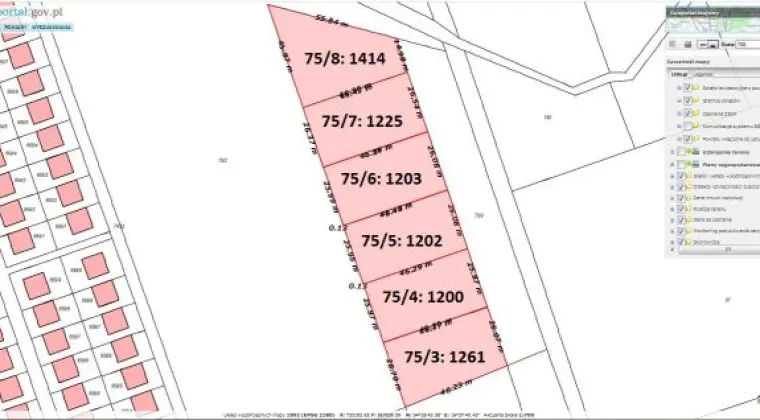 Działka budowlana Słupsk - Bolesławice / Kobylnica od 1200 do 1400 m2