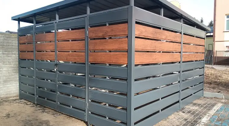 przedstawiciel handlowy/pośrednik wiaty śmietnikowe garaże blaszane