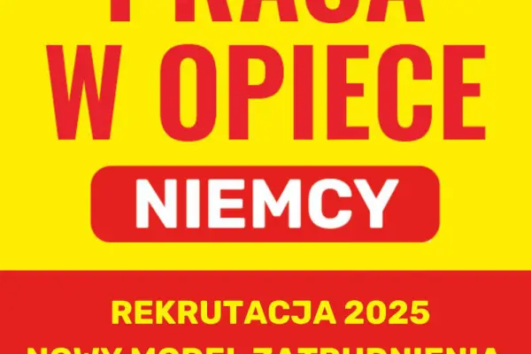 PRACA JAKO OPIEKUNKA SENIORA - NIEMCY