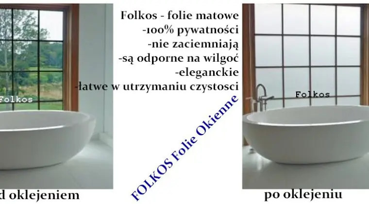 Folie prywatyzujące na okna łazienkowe- Zasłaniamy okno w łazience- Oklejamy Warszawa i okolice