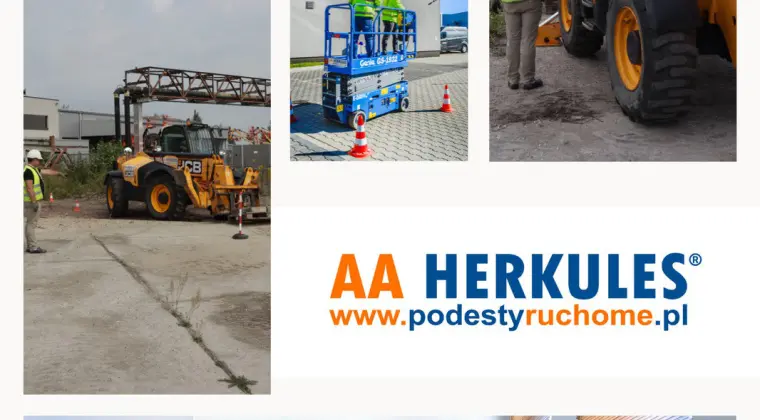 KURS NA PODESTY RUCHOME, ZWYŻKI , SZKOLENIE OPERATORÓW