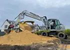 Wynajem koparek Kołowa 18 ton/Koparko-Ładowarka 10 ton