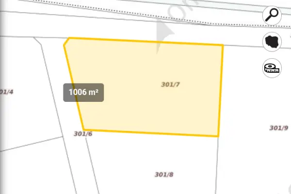 Działka budowlana 1008 m² przy lesie – Skudzawy 🌲 🏠