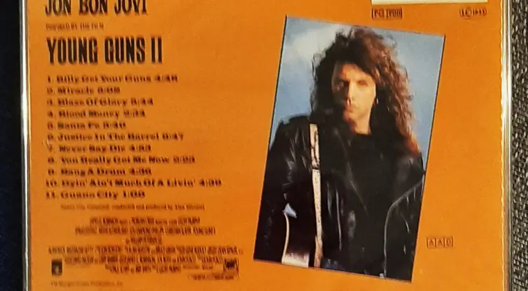 Polecam Album CD BON JOVI -Album Blaze Of Glory Young Guns